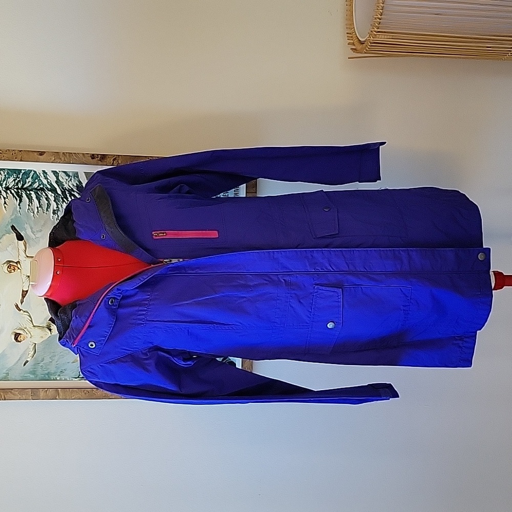 Indigo Rain Coat